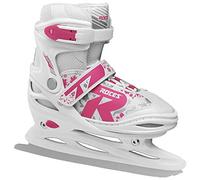 Roces Patins à Glace Jokey Ice 2.0 Girl réglable 38-41 White-Fuchsia
