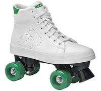 Roces Ace Street Patins à Roulettes, Quad Rollers - Mixte Adulte - Blanc/vert - 34