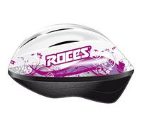 Roces Casque Fille Flower uni Blanc/Violet