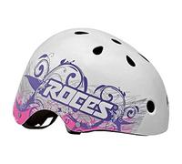 Roces ce Tattoo Aggressive Helmet - Casque pour Los patinadores Unisexe L Blanco/Violeta