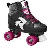 Roces Disco Palace Patins à Roulettes À Paillettes Noir Rose Lila