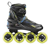 Roces, Helium II TIF Mixte Adulte, Black-Citron Vert, 40