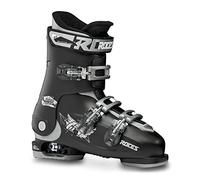 Roces Idea Up Chaussures de Ski réglables pour Enfant Noir/argenté 36-40