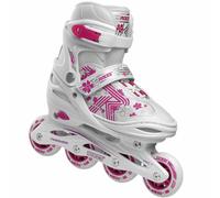Roces Jokey Patins À Roulettes Pour Enfants Réglables Blanc-Rose