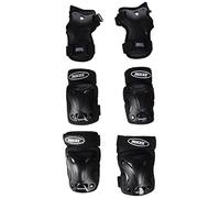 Roces kit de Protections ventilat 3 (301352-001 sJR, Noir - Noir