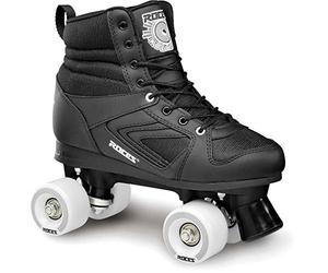 Roces KOLOSSAL Patin à 4 Roues Unisexe - Adulte, Noir, 36