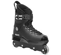 Roces M12 Patin en Ligne Unisexe Mixte, Noir, 48 EU