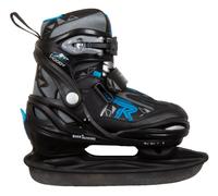 Roces Moody 3.0 Patins à glace ajustables pour enfants (Noir|30-35)