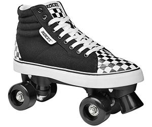 Roces OLLIE3-35 Patin à roulettes Noir/Blanc à Damier