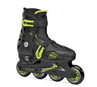 ROCES Orlando III Bol de Patin à Roues alignées Jeunesse Unisexe, Black-Lime, 36