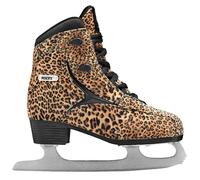 Roces Pardus Damen Patins À Glace Leo Imprimé Brun NEUF