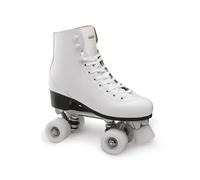 Roces RC2 Classic Roller Patins à Roulettes, Pour Femmes et Homme, Quad Skates Adulte, Blanc