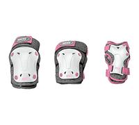 Roces Ventilated Junior 3 Pack M, Rose/Blanc