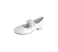 Roch Valley Chaussures à Clapet à Talon bas pour Enfant, Blanc, 21.5 EU