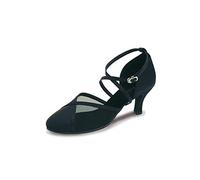Roch Valley Chaussures de Danse de Salon pour Femmes Bona Noir 6.5L (40)