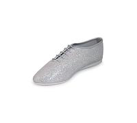 Roch Valley Chaussures de Jazz argentées Brillantes