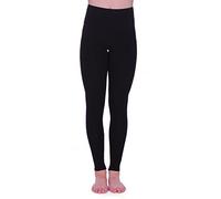 Roch Valley Collants sans Pieds en Coton XXL Noir