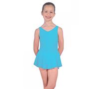 Roch Valley 'ISTDJ' - Justaucorps sans Manches avec Jupe Turquoise 9-10 Ans 134-140cm (2)