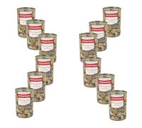 ROCHAMBEAU Champignons de Paris Émincés - Lot de 12 boîtes x 400 g | Tendres et Prêts à l’Emploi