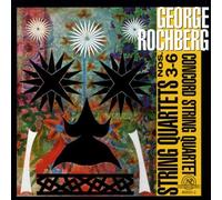 Rochberg – Quatuors à cordes n° 3 à 6 – CD – New World