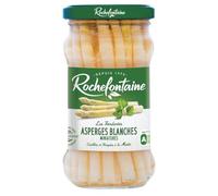 ROCHEFONTAINE - Asperges blanches miniatures Savoureuses et Pratiques, Bocal 110G