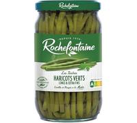 ROCHEFONTAINE Haricots Verts Extra Fins 345G, cueillis et triés à la main pour qualité premium- Lot De 3