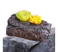 Rocher de clé cachée, cachette pour l'extérieur, pierre de rangement cachée pour clés, coffre-fort de taille compacte pour un nouveau propriétaire ou quelqu'un