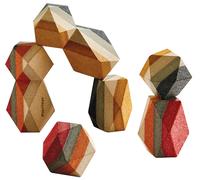 Rochers en équilibre beige TU