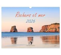 Rochers et mer (Calendrier mural 2027 DIN A3 vertical), CALVENDO calendrier mensuel: Un calendrier apaisant qui célèbre, mois après mois, l'harmonie ... la force des rochers et l'infini de la mer.