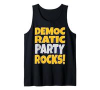 Roches du parti démocratique - Fierté patriotique et progrès Débardeur