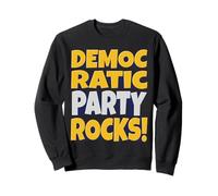 Roches du parti démocratique - Fierté patriotique et progrès Sweatshirt