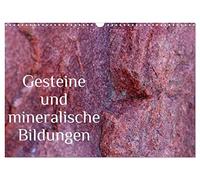 Roches et formations minérales, Version française (Calendrier mural 2026 DIN A3 portrait), Calendrier CALVENDO mensuel