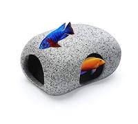 Roches pour Aquarium pour Poisson à se Reproduire, Jouer et se Reposer, Petites Céramique Pierres Décoratives pour Aquarium