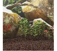 vidaXL Lavastenen 25 kg 5-8 mm rood3217173 G