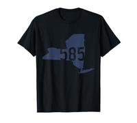 Rochester Livingston New York 585 indicatif régional NY Pride T-Shirt