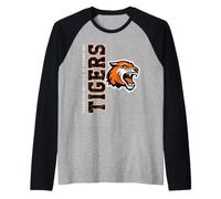 Rochester RIT Tigers | Produit Officiel de la NCAA | LCRIT0002 Manche Raglan