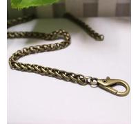 ROCILA Chaîne de Rechange en métal pour Sac à Main, bandoulière, poignée de Sac à Main, 40-120 cm, Or/Argent/Noir Pistolet/cuivre