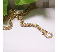 ROCILA Chaîne de Rechange en métal pour Sac à Main, bandoulière, poignée de Sac à Main, 40-120 cm, Or/Argent/Noir Pistolet/cuivre