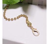 ROCILA Chaînes métalliques pour Sac à Main à Billes 60/120 cm, Sangle de Sac à bandoulière, chaîne de Sac à Main à Faire soi-même, Or, Argent, Bronze, Noir, poignées, Accessoires de Sac