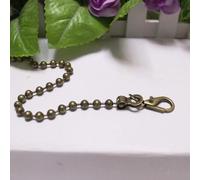 ROCILA Chaînes métalliques pour Sac à Main à Billes 60/120 cm, Sangle de Sac à bandoulière, chaîne de Sac à Main à Faire soi-même, Or, Argent, Bronze, Noir, poignées, Accessoires de Sac