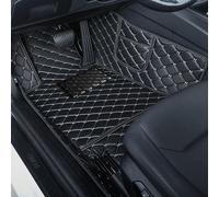 ROCILA Dépoussiéreur antidérapant universelTapis de Pied de Voiture Lavable au jetConvient pour Peugeot 508 Sedan 2011-2018,aBlack+Beige