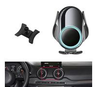 ROCILA Support de véhicule de téléphone Portable, Induction Intelligente, Base de Support de Navigation de téléphone Portable, pour Audi Q2L,aBlack