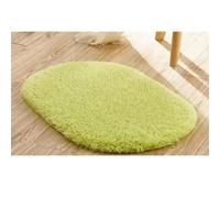 ROCILA Tapis de Salle de Bain antidérapants en Mousse à mémoire de Forme Tapis de Bain Ellipse Tapis de Bain Absorbant l'eau Douce Tapis de Sol de Toilette Tapis de Porte Tapis épais