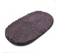 ROCILA Tapis de Salle de Bain antidérapants en Mousse à mémoire de Forme Tapis de Bain Ellipse Tapis de Bain Absorbant l'eau Douce Tapis de Sol de Toilette Tapis de Porte Tapis épais