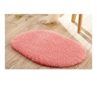 ROCILA Tapis de Salle de Bain antidérapants en Mousse à mémoire de Forme Tapis de Bain Ellipse Tapis de Bain Absorbant l'eau Douce Tapis de Sol de Toilette Tapis de Porte Tapis épais