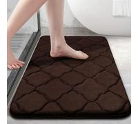 ROCILA Tapis de Salle de Bain en Mousse Ultra Doux et antidérapant, Tapis de Bain Absorbant l'eau, Tapis de Douche, Tapis de Sol de Salle de Bain