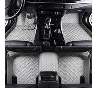 ROCILA Tapis de Sol de Voiture, pour Renault Zoe 2018 2019 2020, Tapis de Pied en Cuir Tous Temps imperméables à la poussière,aGrey