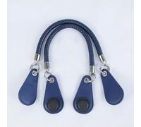 ROCILB 1 Paire Poignées Rondes en Cuir tressé PU Tendance pour Sac O Bag