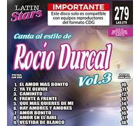 Rocio Durcal 3-Latin Stars Karaoke