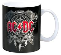 Rock - AC/DC - Black Ice mug de café - présenté dans un coffret cadeau - design original sous licence